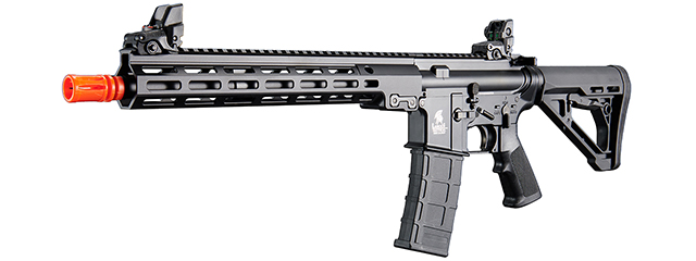 Lancer Tactical Block 3 13" Gas Blowback Full Metal Airsoft Rifle w/ MLOK Rail by Golden Eagle - (Black)