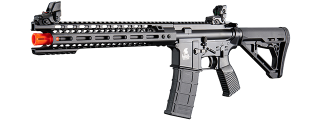 Lancer Tactical Wirecutter M4 12" Gas Blowback Full Metal Airsoft Rifle w/ MLOK Rail by Golden Eagle - (Black)