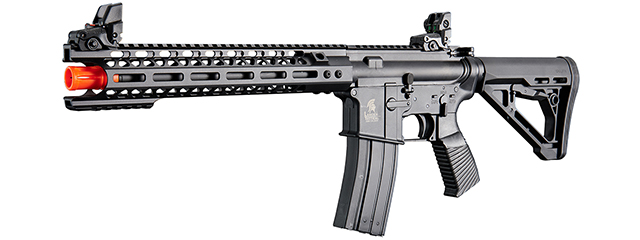 Lancer Tactical Wirecutter M4 12" Gas Blowback Polymer Airsoft Rifle w/ MLOK Rail by Golden Eagle - (Black)