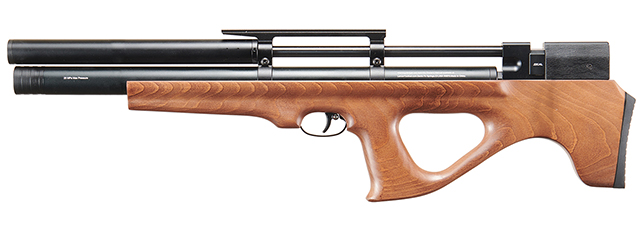 SnowPeak P15 PCP 5.5mm Caliber Air Gun - (Black/Wood)