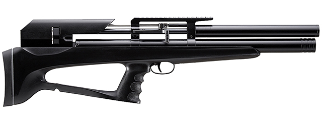 SnowPeak P35 PCP 4.5mm/5.5mm/6.35mm Caliber Air Gun - (Black)