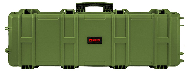 Nuprol Premium Large 43" Hard Rifle Case with Wave Foam - (Green)