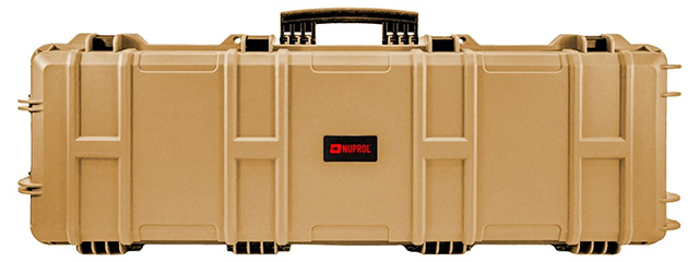 Nuprol Premium Large 43" Hard Rifle Case with P&P Foam - (Tan)