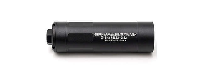 PTS Griffin Armament Resistance22 14mm CCW Direct Thread Mock Suppressor - (Black)