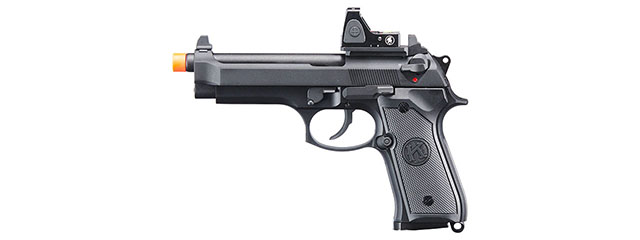 KLI KL92 Optic Ready 6mm Dual Power CO2 Gas Blowback Airsoft Pistol - (Black)