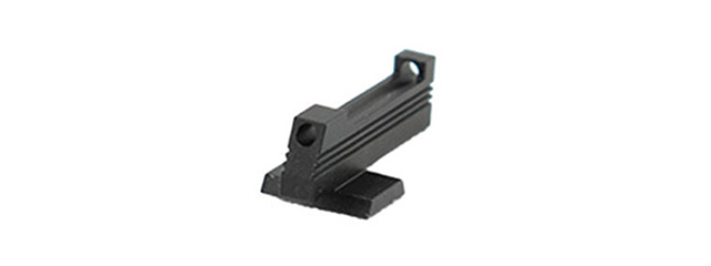 Dr. Black Aluminum Fiber Optic Front Sight for TM Hi-CAPA 5.1 GBB Pistols - (Black)