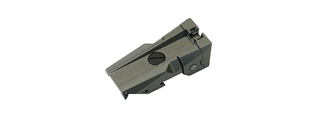 Dr. Black Aluminum Fiber Optic Rear Sight for TM Hi-CAPA 5.1 GBB Pistols - (Gray)