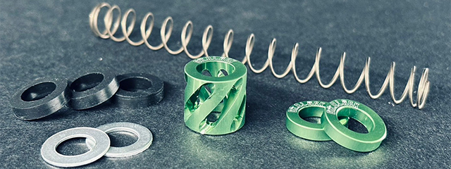 Dr. Black CNC Aluminum Type A Recoil Buffer Set - (Green)