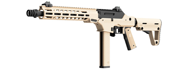 Vorsk VMP-2M ASSAULT VARIANT GBB Airsoft Rifle Select Fire - (Black/Tan)