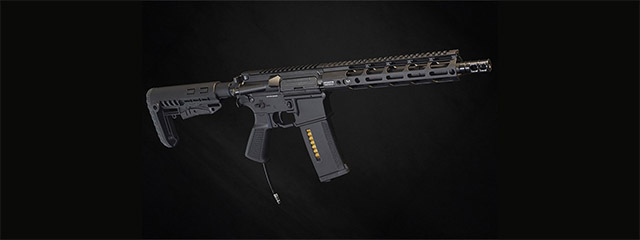 Wolverine Airsoft MTW Forged Series 10" Rail Length w/ SI Trim - (Black)