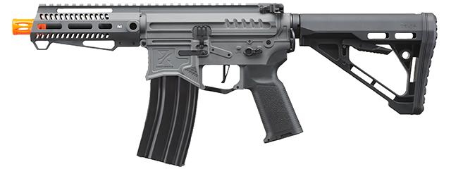 Zion Arms R15 Mod 1 Short Barrel Airsoft Rifle with Delta Stock (Color: Grey)
