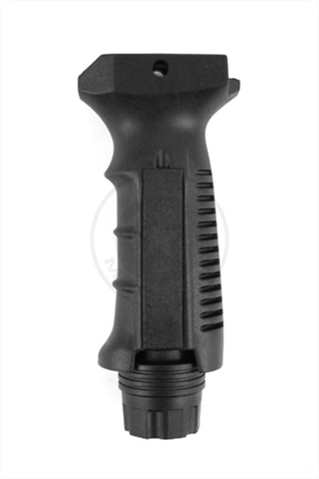 AIM Sports Ergonomic RIS Vertical Foregrip w/ Pressure Pad Housing - Click Image to Close