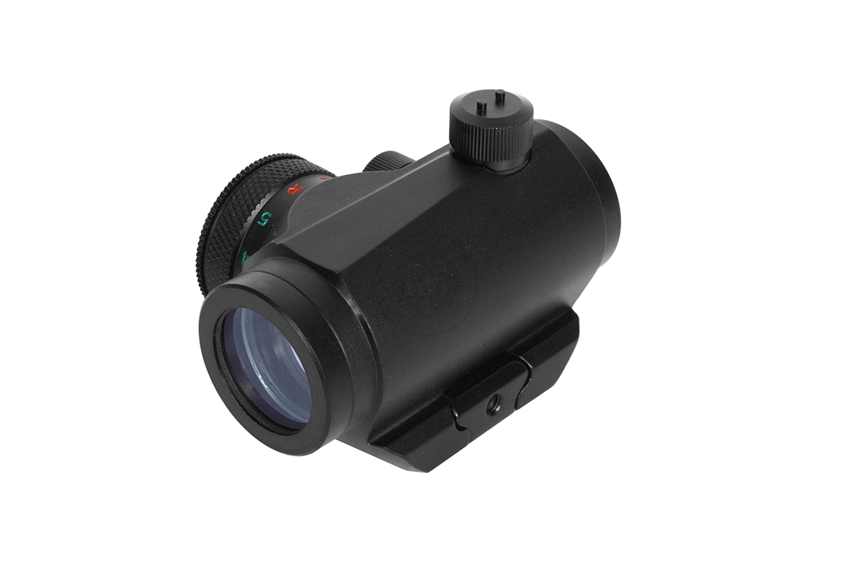 AIM Sports 1x20 Micro Red & Green Dot Sight w/ 10-Intensity Levels