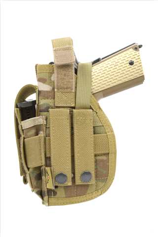 FLYYE INDUSTIRES TACTICAL MOLLE 1911 PISTOL HOLSTER (GENUINE MULTICAM) - Click Image to Close