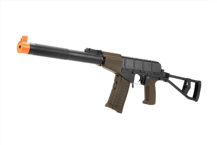 LCT Airsoft AS VAL Assault Rifle AEG with Integrated Suppressor (Color: Black) - Click Image to Close