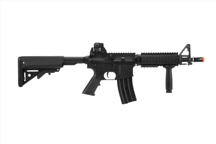 LCT CQB SE M4 Electric Blowback Airsoft Carbine Rifle (Color: Black) - Click Image to Close