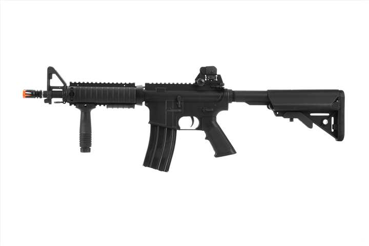 LCT CQB SE M4 Electric Blowback Airsoft Carbine Rifle (Color: Black) - Click Image to Close