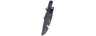 2616B Plastic Dummy SG Style M37-K Seal Pup Knife (Color: Black)