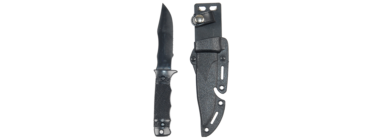 2616B Plastic Dummy SG Style M37-K Seal Pup Knife (Color: Black) - Click Image to Close