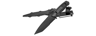 2617B Dummy Plastic BC Style 141 Knife (Color: Black)