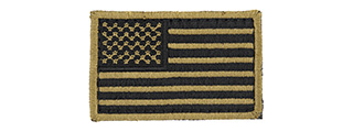 AC-140M AMERICAN FLAG PATCH (TAN)