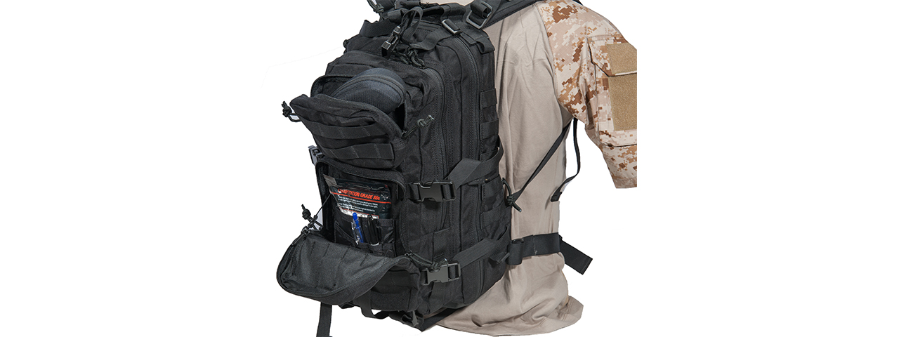 AC-153B 3P Backpack, Black