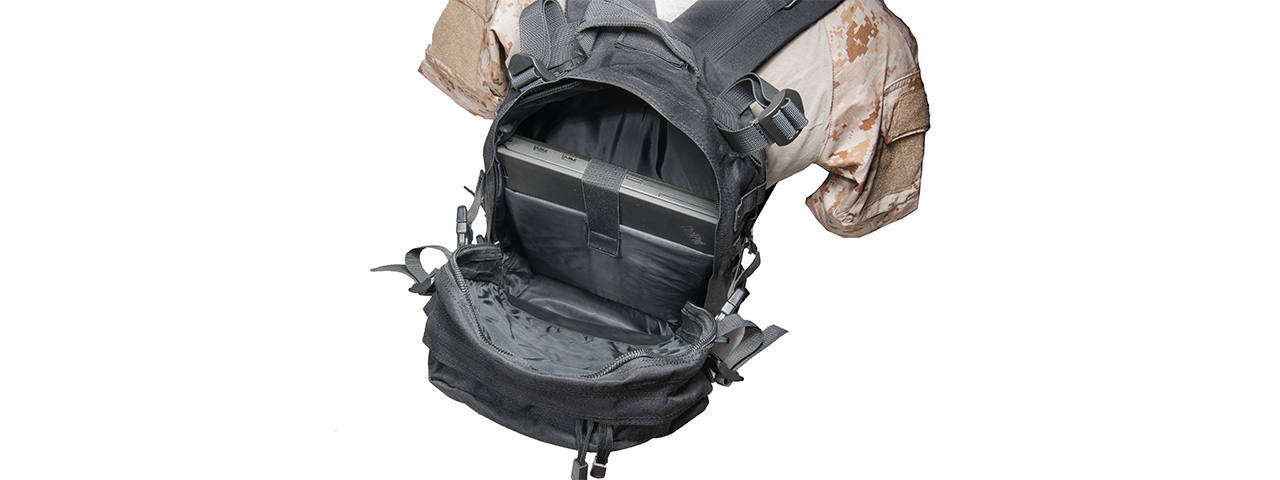 AC-154B 3D Backpack, Black - Click Image to Close
