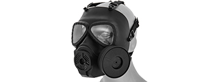 AC-191B DUMMY ANTI-FOG GAS MASK (BLACK)