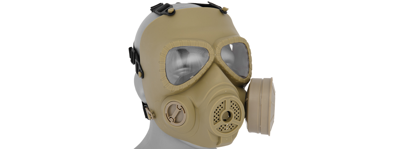 AC-191T DUMMY ANTI-FOG GAS MASK (TAN)