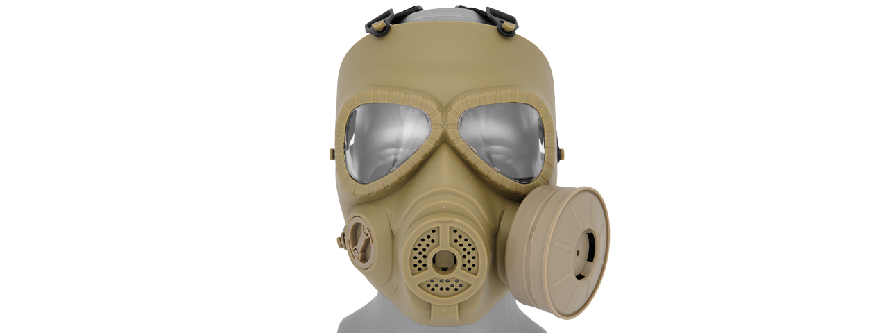 AC-191T DUMMY ANTI-FOG GAS MASK (TAN)