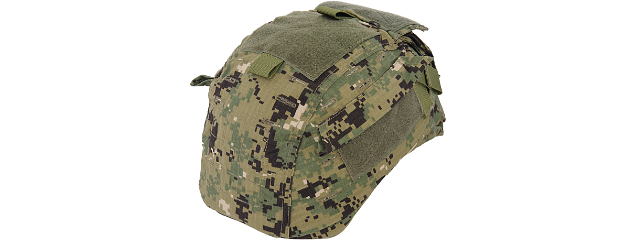 AC-205 Helmet Cover for MICH 2001 - Jungle Digital - Click Image to Close