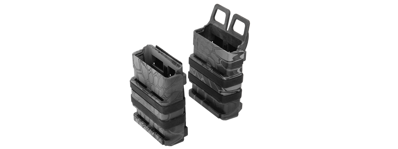 AC-213Y QUICK DOUBLE M4 MAGAZINE POUCH (COLOR: TYP) - Click Image to Close