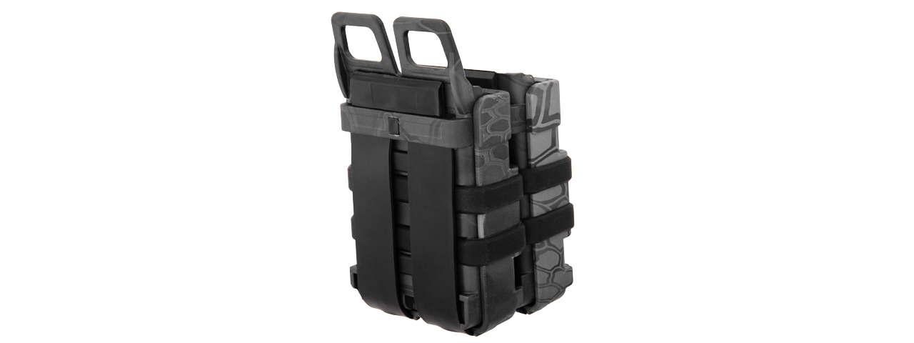 AC-213Y QUICK DOUBLE M4 MAGAZINE POUCH (COLOR: TYP) - Click Image to Close
