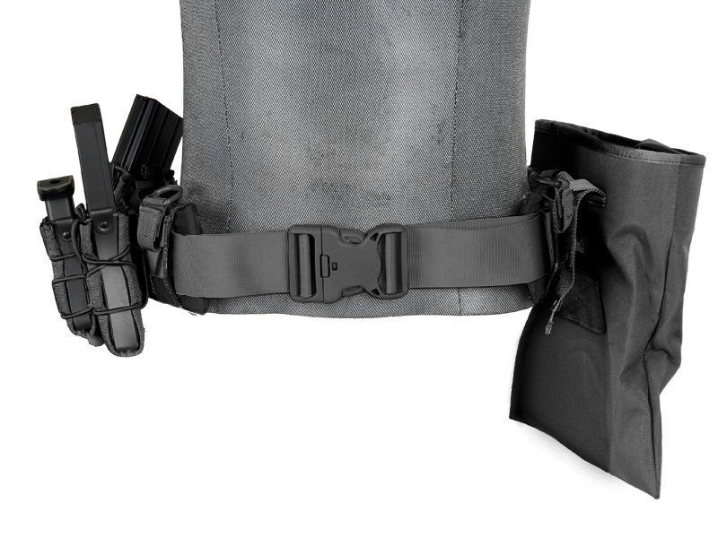 AC-236BM MOLLE BATTLE BELT (COLOR: BLACK ) SIZE: MEDIUM