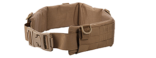 AC-236TM MOLLE BATTLE BELT (COLOR: COYOTE BROWN) SIZE: MEDIUM