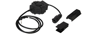 AC-255A Z-TACTICAL PTT (MOTOROLA 1-PIN VERSION) ADAPTER FOR RADIO & HEADSET