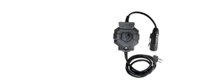 AC-255F Z-TACTICAL PTT (KENWOOD VERSION) ADAPTER FOR RADIO & HEADSET