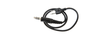 ZTac AC-256D Push-To-Talk Wire, ICOM Version