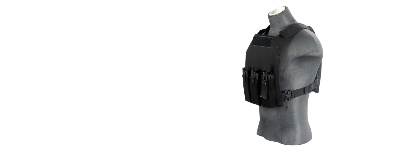 AC-269B FO Plate Carrier, Black - Click Image to Close