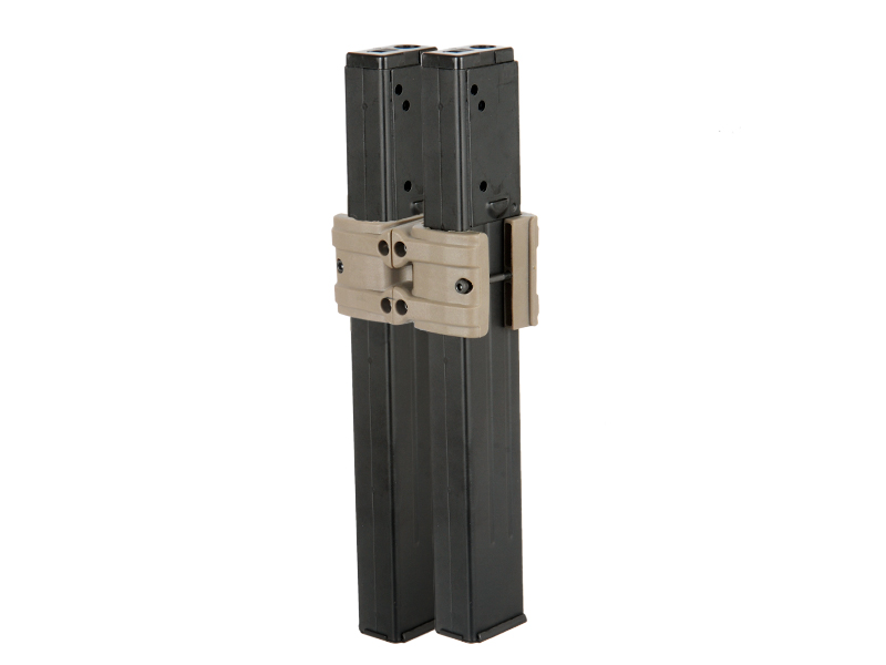 AC-276T MP7 Double Magazine Clip, Dark Earth