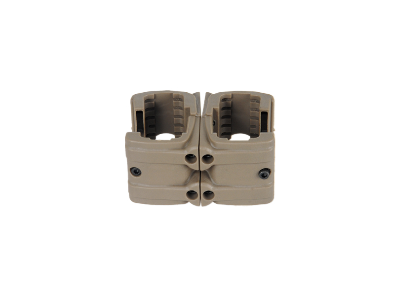 AC-276T MP7 Double Magazine Clip, Dark Earth - Click Image to Close