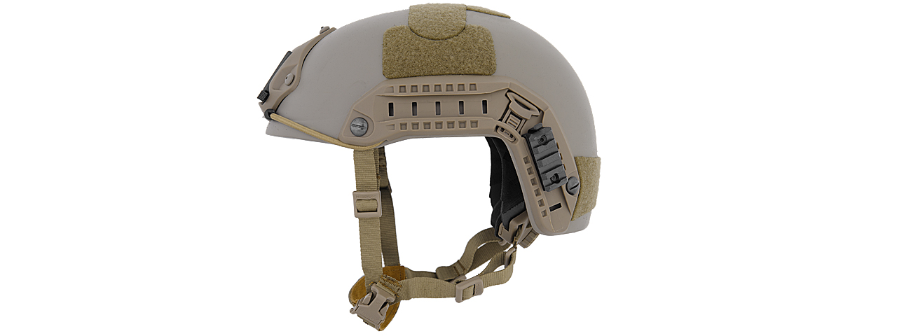 AC-280LX Maritime 1:1 Aramid Fiber Helmet, Dark Earth- Size L/XL - Click Image to Close
