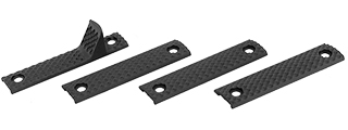 AC-286B RAIL COVER SET FOR AC-285B/T (BLACK)