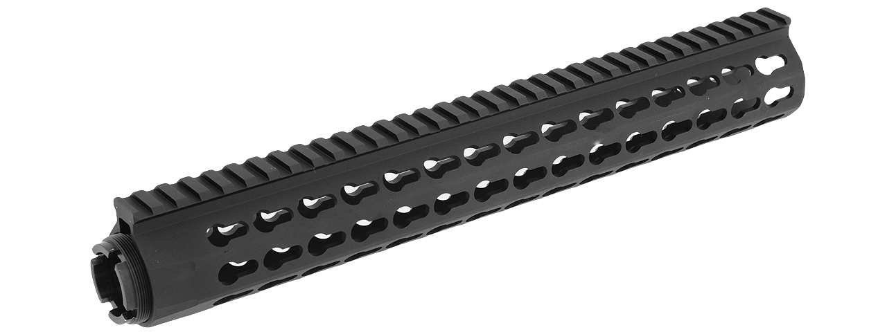 AC-294B XRU4 13" KEYMOD RAIL (BLACK) - Click Image to Close