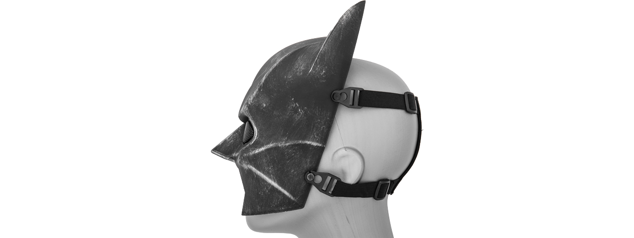 AC-312F BATMAN MASK (WEATHERED BLACK)