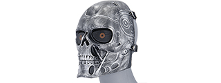 AC-314SB Terminator Mask (SILVER BLACK)