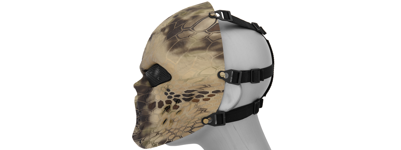 AC-319H VILLAIN MESH FACE MASK (HIGHLANDER) - Click Image to Close