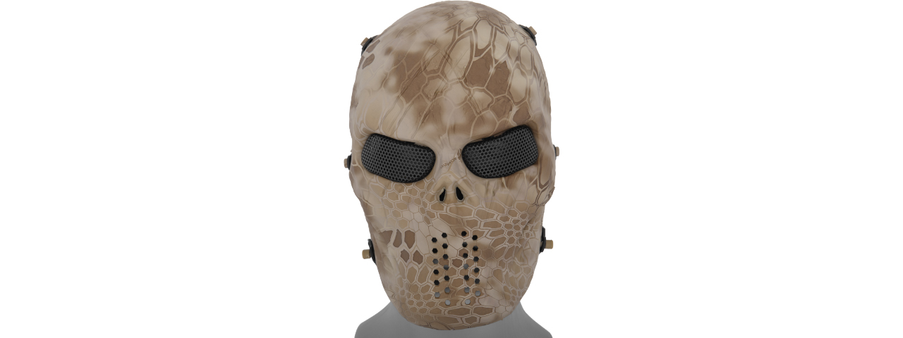 AC-319N VILLAIN MESH FACE MASK (NOMAD) - Click Image to Close