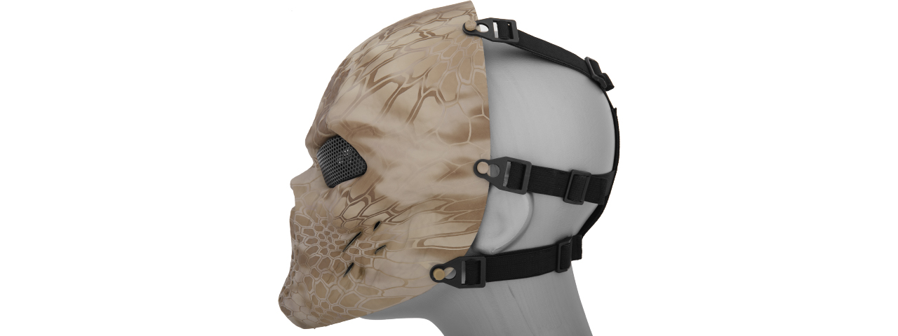 AC-319N VILLAIN MESH FACE MASK (NOMAD)