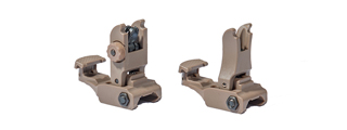 AC-351T ACM NBUS GEN 1 BACK-UP SIGHT SET (COLOR: DARK EARTH)